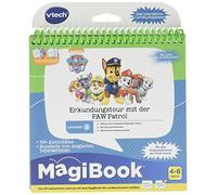 VTech MagiBook Niveau 2 - Exploration avec Le Livre éducatif Paw Patrol Multicolore pour Enfant 4 à 6 ans, Inclus: Livre éducatif
