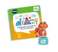 VTech - MagiBook Story'Friends J'apprends Les Formes et Les Couleurs - Livre Jeu Éducatif avec Figurine Dinosaure - Niveau Maternelle - Cadeau Enfant de 2 Ans à 5 Ans - Contenu en Français