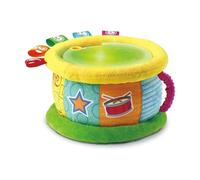 VTech Magique Tambour Lumineux, Jeu pour Enfants bilingue Italien et Anglais, 4 Modes de Jeu, Effets Lumineux, Volume réglable, arrêt Automatique, Piles incluses, 6 à 36 Mois