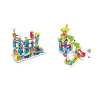 VTech - Marble Rush, Circuit à Billes Électronique Rocket Set Electronic M100E, Jeu de Construction & Marble Rush, Circuit à Billes Beginner Set S200, Jeu de Construction, 47 Pièces, 5 Billes