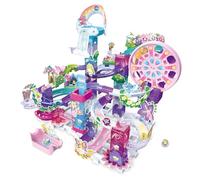 Vtech Marble Rush Fairy Garden M500 E I Piste à Billes motorisée Interactive pour Enfants I Kit de Jeu avec Grande Roue décorative en Feutre Boules à Paillettes I Cadeau pour Filles garçons à partir