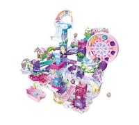 VTech - Jeu circuit à billes Marble Rush Fairy Garden M500E - 90 pièces, 6 billes pailletées