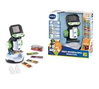 VTech Microscope Vidéo Interactif, Microscope Numérique Pour Enfants Avec Vidéo