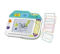 VTech - Mon Ardoise Interactive Apprenti-Écriture - Tablette Dessin Enfant - Ardoise Magique avec Stylet, Pochoirs et Tampons - Jouet Éducatif - Cadeau Enfant Dès 3 Ans - Contenu en Français
