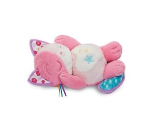 VTech Mon Chaton Douce Nuit Rose, Peluche Qui Respire Veilleuse Bébé | Peluche Veilleuse Musicale et Lumineuse avec Mouvements de Respiration, Ronronnements, Bruits Blancs et Sons de la Nature