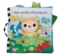 VTech Mon Grand Livre en Peluche pour bébé avec Musique et Sons Livre en Tissu avec éléments Mobiles Jouet de motricité et de capteurs pour bébés et Enfants de 3 à 24 Mois