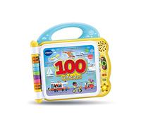 VTech - Mon Imagier Bilingue, Imagier Parlant Mes 100 Véhicules, Livre Sonore, 12 Pages Illustrées et Interactives, Jouet Éducatif, Cadeau Enfant Dès 18 Mois - Contenu en Français et Anglais