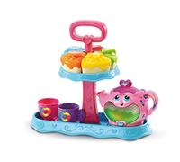 VTech - Mon Service à Thé Magique, Théière Musicale et Lumineuse, Cuisine Enfant, Dinette Interactive, 9 Pièces et Accessoires de Jeu, Cadeau Enfant de 1 an à 4 Ans - Contenu en Français
