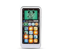 VTech - Mon Téléphone Émoti'Fun - Smartphone Éducatif - Téléphone Portable Enfant avec Écran Coloré - Jouet Lumineux et Musical - Cadeau Enfant de 18 Mois à 4 Ans - Contenu en Français
