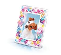 VTech - Mosaïc Magic Lights Cadre Photo - Kit Mosaïque Enfant - Cadre Photo Personnalisable avec Effets Lumineux et Musique - Jeu Créatif et DIY - Cadeau Enfant Dès 5 Ans - Contenu en Français
