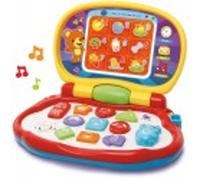 VTech-My First Keys Ordinateur pour enfants avec trois modes de jeu, apprend les animaux, les couleurs, les formes et la musique (3480-191222) VTECH Tranche d'âge : +6 Mois