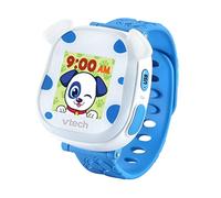 VTech My First Kidiwatch Montre pour Animaux de Compagnie pour Enfants à partir de 3 Ans Version ESP Blanc/Bleu