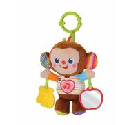 VTech Noé Singietta Canterina, Hochet pour bébé avec capteur de mouvement et cœur lumineux, jeu de bébé avec plus de 50 mélodies, phrases et sons, langue italienne, piles incluses, 3-36 mois