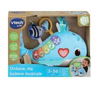 VTech Océane Ma baleine musicale (bouteilles plastiques recyclées)