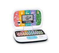 VTech - Ordi Genius P'tit Scientifique - Ordinateur Enfant Éducatif avec Écran LCD Animé - Apprentissage STIAM - Science et Jeux Éducatifs - Cadeau Enfant de 3 Ans à 7 Ans - Contenu en Français
