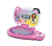 VTech - Ordinateur éducatif La Maison de poupée de Gabby, Jouets électroniques pour Enfants à partir de 3 Ans, écran LCD, Jeux et activités d'apprentissage, Version ESP