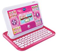 VTech - Ordinateur Portable et Tablette 2 en 1 Genio Little App, Ordinateur éducatif pour Enfants à partir de 4 Ans, 80 activités Qui enseignent Les Lettres, l'anglais, Les mathématiques, Les