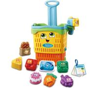 VTech panier de courses Scan & Leer 19 x 32 x 29 cm jaune 13 pièces