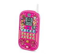 VTech - Pat' Patrouille, Le Smartphone Éducatif Rose, Téléphone Portable Enfant avec Écran Rétroéclairé, 4 Jeux, Jouet Interactif Paw Patrol, Cadeau Enfant de 3 Ans à 7 Ans - Contenu en Français