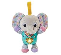 VTech peluche éléphant - jouet interactif gris multicolore