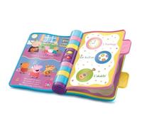 VTech - Livre musical Peppa Pig: Les Petites Comptines de Peppa - 3 comptines, 6 pages - Dès 6 mois