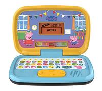 VTech Peppas Learning Laptop - Ordinateur d'apprentissage avec Clavier ABC et Divers contenus d'apprentissage avec Lettres et Mots, Chiffres, logique, Jeux et Musique - pour Enfants de 3 à 6 Ans