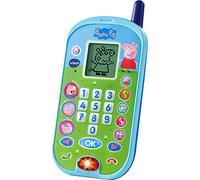 VTech Peppas Lerntelefon - Mit den Originalstimmen aus der Peppa Pig Serie und s