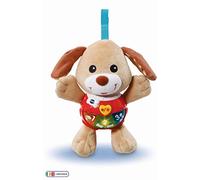 VTech Petit Chiot Chantant Bébé Éducatif Clip sur Berceau Poussette Landau Jouet Interactif Doux Apaisant pour 3 6 12 Mois Garçon Fille