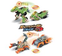 VTECH - Petits Switch & Go Dinos 1'Click - Jouet Enfant - Mixte - Multicolore - Gamme Switch & Go Dino - 4 ans +