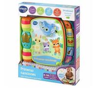 Vtech Interactive Book First Songs Version Spanish Multicolore