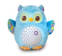VTech - Projecteur en Peluche Hibou étoiles, lumière Nocturne, Musique et Sons apaisants pour Calmer Votre bébé, Aide au Sommeil, Jouet Nouveau-né, Version espagnole