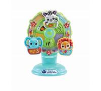 VTech Roue de bébé Chantant sensoriel avec Couleurs, Objets et Animaux, Roue rotative avec Ventouse, 6 Mois et Plus, Version Anglaise