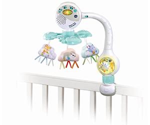 VTech Sleepy Time Mobile de voyage sensoriel pour bébé avec musique et sons - Convient aux enfants de 0 à 24 mois