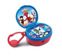 VTech - Console Magi'Pocket Spidey et Ses Amis - Mini Console de Jeu Portable avec Écran Animé, Mousqueton, 10 Cadrans, 4 Jeux Interactifs - Cadeau Enfant de 3 Ans à 7 Ans - Contenu en Français