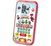 VTECH - SPIDEY - Le Smartphone Éducatif de Spidey - Enfant - Rouge - Mixte - 3 ans - Pile