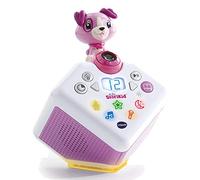 VTech - StoriKid Rose, Conteur d'Histoires Interactif, Boîte à Histoires et Chansons, Projection Lumineuse et Animée, Veilleuse, Cadeau Enfant de 3 Ans à 8 Ans - Contenu en Français