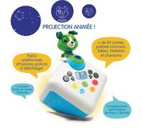 VTech - StoriKid Storyteller - Lecteur d'histoires et de chansons interactif avec projection lumineuse - 3-8 ans - Vert