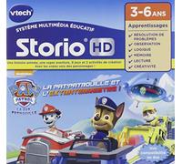 VTech - Storio La Pat' Patrouille, Cartouche de Jeu HD pour Tablette Enfants avec 1 Histoire, 9 Jeux, 1 Aventure et 2 Activités Créatives, Cadeau Enfant de 3 Ans à 6 Ans - Contenu en Français