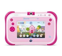 VTech - Storio Max 2.0 Rose, Tablette Enfants Tactile, Éducative et Sécurisée avec Écran Couleur 5 Pouces, WiFi, Android, Appareil Photo, Cadeau Enfant de 3 Ans à 11 Ans - Contenu en Français