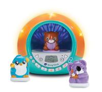 VTech - Story'Clock Bleu Ma Conteuse-Réveil - Veilleuse Réveil Éducatif Jour/Nuit - Coach Sommeil Enfant - Boîte à Histoires, 3 Figurines et Projections - Cadeau Enfant Dès 3 Ans - Contenu en Français