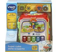 VTech Super Cube De Dénudée, Cube Avec Jeux Éducatifs pour Enfants, Projectiles