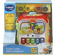 VTech Super Cube Des Découvertes, Cube Avec Jeux Éducatifs