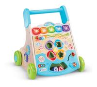 VTech - Super Trotteur Nature Interactif, Trotteur Bébé 2 en 1 Partiellement en Bois, Tableau d'Activités Interactif, Apprentissage de la Marche, Cadeau Bébé Dès 9 Mois - Contenu en Français