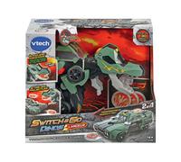 Véhicule Switch & Go Dinos Lanceur Tyram Super T-Rex Lance Flammes