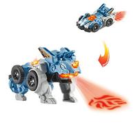VTech- Switch & go Dinos Pincho, el tricerátops. Dinosaurio transformable en vehículo, Color (3480-542922)