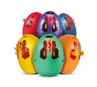 VTech - Switch & Go Dinos Surprise 2ème Génération, Œuf de Dinosaure, Jouet Sonore Transformable, Jeu de Construction, 6 Modèles à Collectionner, Cadeau Enfant Dès 4 Ans - Contenu en Français