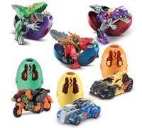 VTech Switch&Go Dinos Surprise, œufs de Dinosaure, Jouet Transformable, Jeu de Construction, 6 modèles à Collectionner, Cadeau pour Enfants à partir de 3 Ans, Contenu en Espagnol