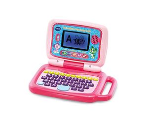 VTech - Tablet Ordi-P'tit Genius Touch Rose - Ordinateur pour Enfant, Tablette Educative - 2/6 Ans - Contenu en français