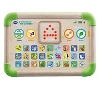 VTech Tablette éducative Interactive pour bébé - en Bois certifié FSC® - Surface Tactile Lumineuse et différents Modes de Jeu - pour Enfants de 1 à 4 Ans - 30,4 x 24,3 cm