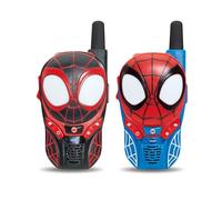 VTech - Talkies-Walkies Interactifs Spidey et Ses Amis - 2 Talkie Walkie Spidey/Spin - Communication Sécurisée, Jeux et Effets Lumineux - Cadeau Enfant de 3 Ans à 7 Ans - Contenu en Français